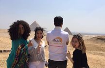 Layover to Giza Pyramids Egyptian Museum Bazar Nile Dinner Cruise