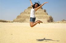 Cairo Layover Tours Visit Giza Pyramids Memphis Sakkara Dahshur Pyramids & Bazaar