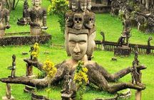 Private Tour: Vientiane City Tour Full Day with Buddha Park