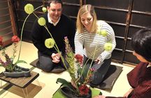 Ikebana Experience in Kyoto Townhouse