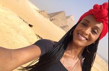 Layover trip to Giza pyramids Sphinx Memphis Sakkara 