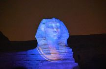 Sound and light show at Giza pyramids 