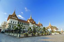 Damnern Saduak Floating Market, Grand Palace, Wat Phra Keo & Wat Pho