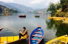 Boating on Begnas Lake and Easy Short Hiking to View of Rupa Lake from Pokhara