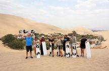 Dune buggy & Sandboarding around Huacachina Oasis & Ballestas Islands day tour