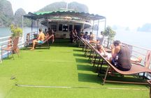 Halong bay full day trip: Visit Surprise cave, Titop island, kayaking & swimming