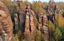 Wroclaw to Rock City Adrspach in Czech Republic Private Tour including tickets
