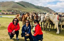 Terelj National park, Chinggis Khan statue and 13th century park