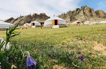 Terelj National park, Chinggis Khan statue and 13th century park