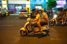 Saigon Night Street Food and City Tour on Scooter