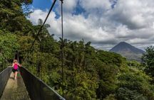 Arenal Hanging Bridges and Hot Springs Private Tour from San Jose