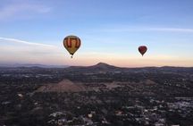 Full-Day Teotihuacan Hot Air Balloon Tour from Mexico City Including Transport