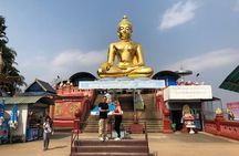 Chiang Rai One Day : White Temple, Golden Triangle, Boat Ride to Laos, Long Neck