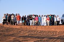 Dubai Desert Safari with BBQ and 4WD Land Cruiser Dune Bashing