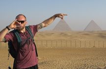 Sunset Camel Ride around the Giza Pyramids Desert