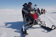 Golden Circle Super Jeep Tour and Snowmobiling from Reykjavik