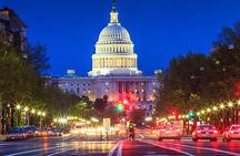 Washington DC Night-Time City Bus Tour with Optional Mount Vernon