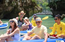 Phang Nga Bay (James) Sea Canoe Tour with Lunch by Long tail Boat