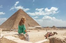 Giza Pyramids, Sphinx & Egyptian Museum with Camel Ride & Lunch