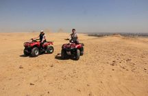 Giza Pyramids, Sphinx, Valley temple included ATV ride and Lunch