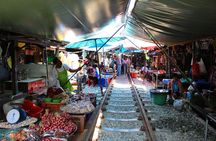 Maeklong & Damnoen Saduak Markets: Railway & Floating Market Tour