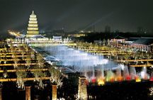 Xi'an Night Tour: South Gate Square and Big Wild Goose Pagoda Square