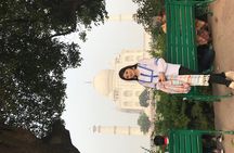 Sunrise View of Taj Mahal From Delhi