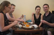 Hanoi street food tour small group tour