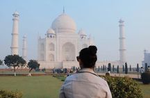 Sunrise Taj Mahal From Delhi