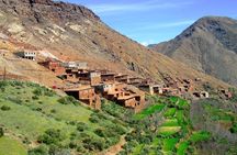 Day Trip:Berber Villages and 4 Valleys Atlas Mountains &Waterfu l& camel Ride