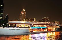 White Orchid Dinner Cruise at Bangkok with Pickup & Live Music