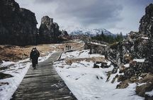 Golden Circle Super-Jeep Tour and Snowmobiling from Reykjavik