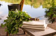 Private Traditional Lakeside Sauna with Midnight Sun