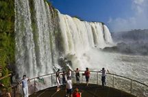 Airport IGU Round Trip & Iguassu Falls Brazil & Macuco Safari 