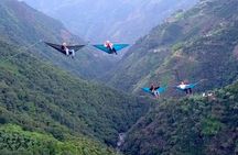 Dream Hammocks Plus Epic Zipline and Giant Waterfall Private Tour from Medellin