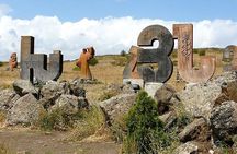 Private tour to Aragats (Lake Kari), Armenian Letters monument, Amberd
