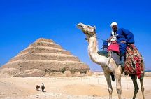 Best Day Tour Giza Pyramids Sphinx Memphis & Saqqara & Camel
