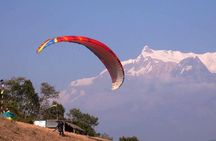 Incredible Paragliding flight in Pokhara
