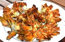 Rome Food Tour by Night in the Jewish Ghetto & Campo Marzio with Wine Tasting