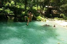 Blue Hole and Dunn's River Falls Tour from Montego Bay