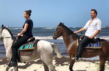 Private Advanced Horseback Beach Ride with Sandy Hoofs St. Lucia