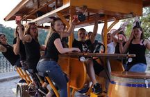 Prague: 1,5- Hour Beer Bike with Unlimited Czech Beer