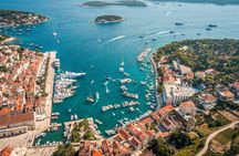 Full-Day Private Hvar, Brac, and Pakleni Islands Boat Cruise from Trogir