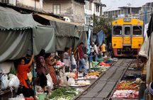Maeklong Railway Market & Damnoensaduak Floating Market Tour (SHA Plus)