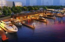 Shanghai Huangpu River Charter Yacht Experience with Champagne or Beer