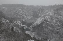 Plitvice Lakes Frozen Landscape Private Hiking Day Trip from Zagreb