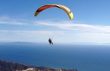 Tandem Paragliding flight with instructor in Malibu