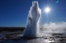 Golden Circle Super Jeep Tour and Snowmobiling from Reykjavik