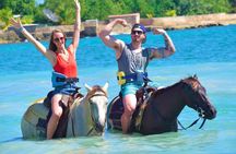 Jamwest Negril Zipline and Horseback Combo