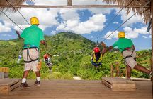 Dual Zipline Side-by-Side Adventure in Punta Cana
